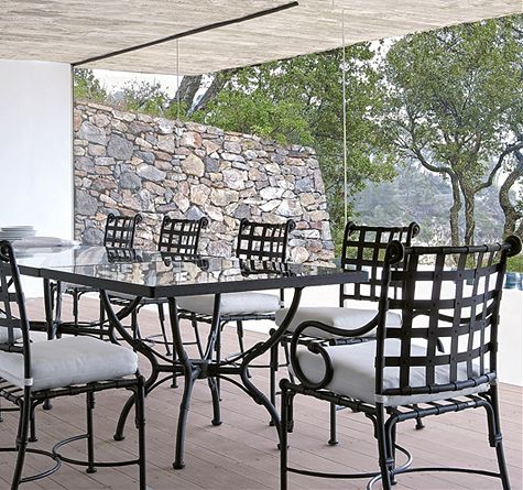 Gartenmöbel Eisen geschmiedet: Kross - Rattan-, Loom- & Korb-Möbel - looms