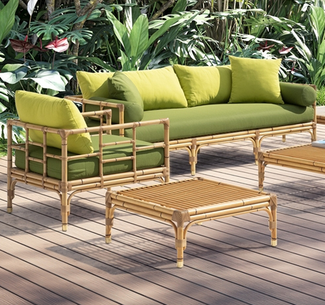 Rattan Gartenmöbel Looms Pforzheim - Rattan Lounge Mediterraneo outdoor
