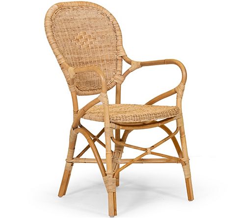 Looms Rattan Möbel Pforzheim - Rattan Stuhl Bistro CB01