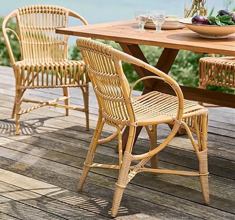Looms Rattan Möbel Pforzheim - Rattan Stuhl Robert outdoor