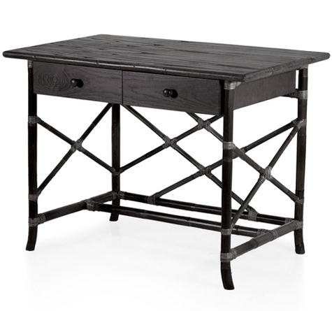 Looms Rattan Möbel Pforzheim - Rattan Schreibtisch Carteggio
