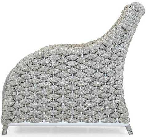 Looms Rattan Möbel Pforzheim - Lounge Sessel - Tecla rope