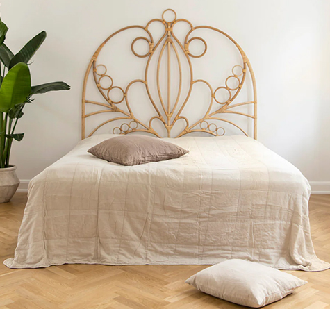 Looms Rattan Möbel Pforzheim - Rattanbett Natalia