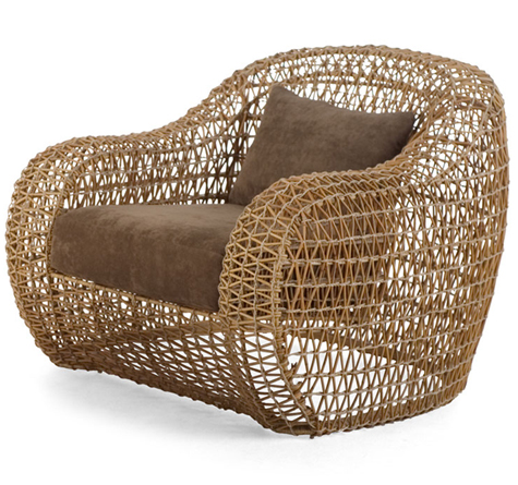 Looms Rattan Möbel Pforzheim - Rattan Sessel Balou indoor