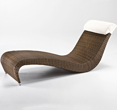 Looms Rattan Gartenmöbel Pforzheim - Wellnessliege Zefiro