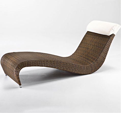 Looms Rattan Gartenmöbel Pforzheim - Wellnessliege Zefiro