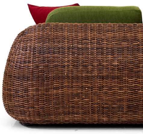 Looms Rattan Möbel Pforzheim - Rattan Sofa Mango indoor