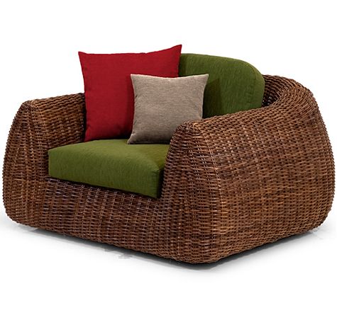 Looms Rattan Möbel Pforzheim - Rattan Sessel Mango indoor
