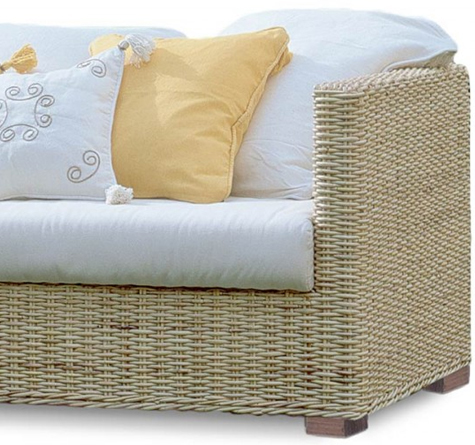 Looms Rattan Möbel Pforzheim - Rattansofa Gardone