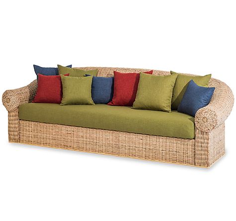 Looms Rattan Möbel Pforzheim - Rattan Couch Fiorito