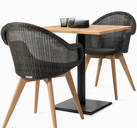 Looms Rattan Möbel Pforzheim - Bistrotisch Clark
