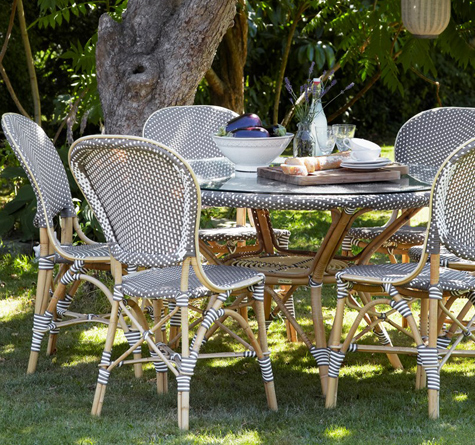 Looms Rattan Gartenmöbel Pforzheim - Rattan Stuhl Isabell