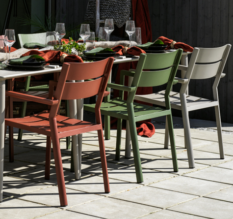 Looms Gartenmöbel Pforzheim - Alu Stuhl Delia