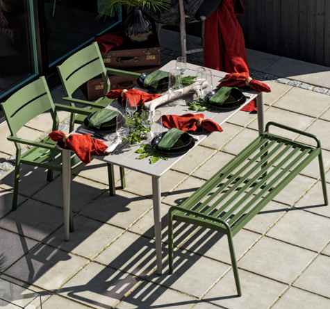 Looms Gartenmöbel Pforzheim - Alu Stuhl Delia