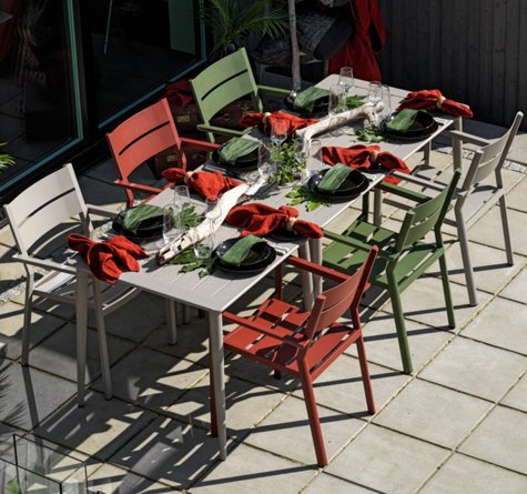 Looms Gartenmöbel Pforzheim - Alu Stuhl Delia