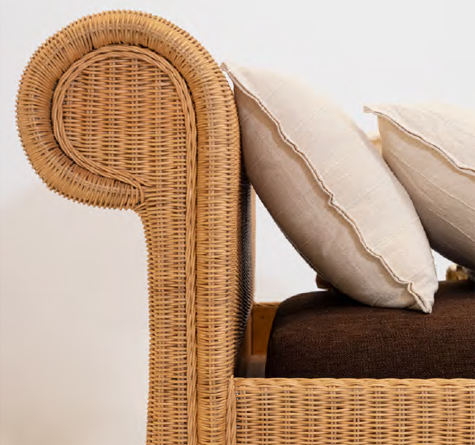 Looms Rattan Möbel Pforzheim - Rattanbetten - Prof.Brown