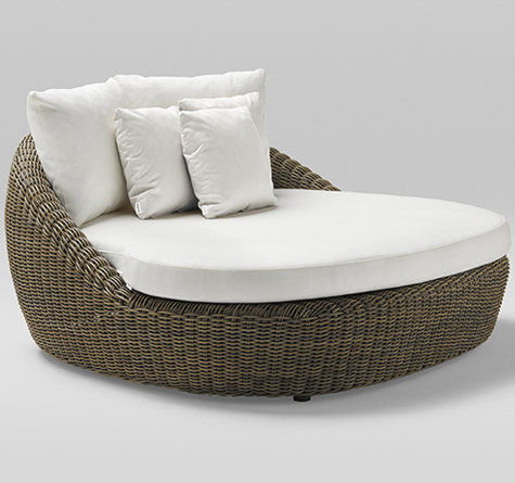 Looms Rattan Möbel Pforzheim - Rattan Daybed Heritage