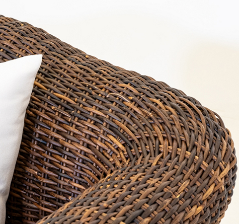 Looms Rattan Möbel Pforzheim - Rattan Sessel Mendelssohn classic