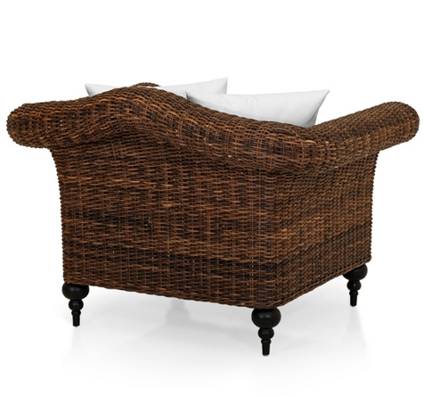 Looms Rattan Möbel Pforzheim - Rattan Sessel Mendelssohn classic