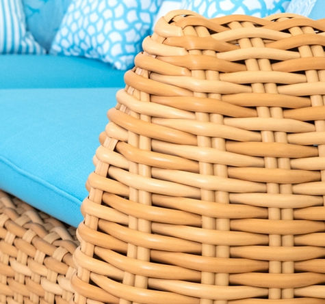Looms Rattan Möbel Pforzheim - Rattan Ecksofa Bombay outdoor