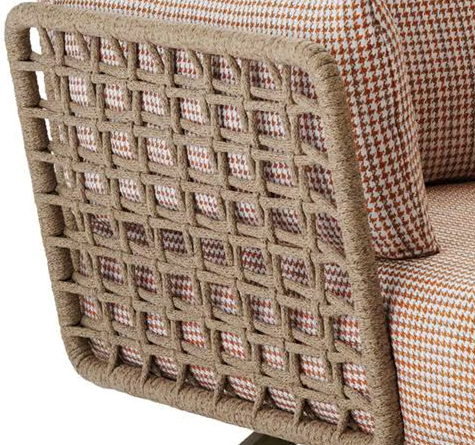 Looms Rope Gartenmöbel Pforzheim - Rope Chaiselongue Armán