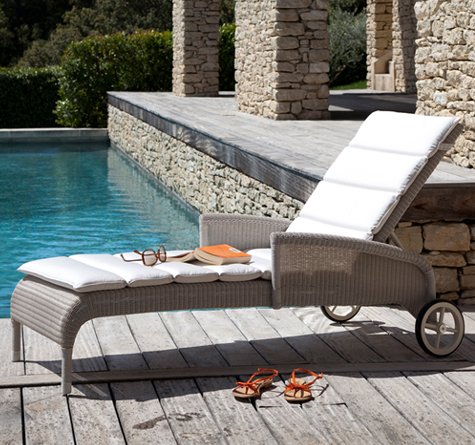 Looms Rattan Gartenmöbel Pforzheim - Loom Sonnenliege Safi Lounger