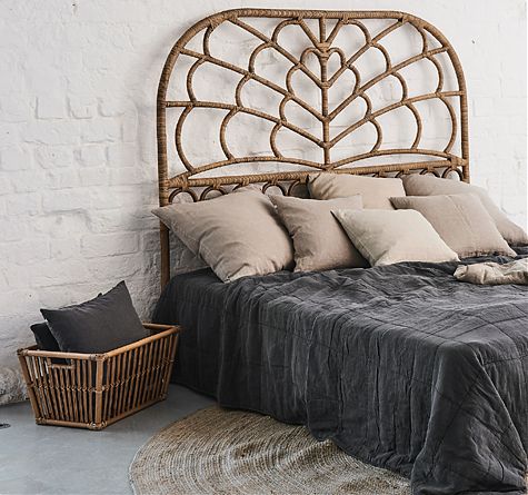 Looms Rattan Möbel Pforzheim - Rattanbett Celia