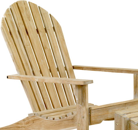 Looms Teak Gartenmöbel Pforzheim - Adirondack Opal