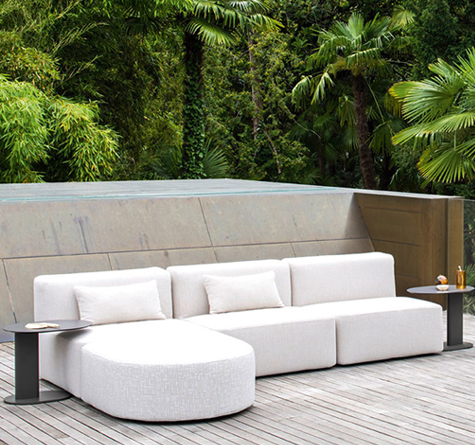 Looms Gartenmöbel Pforzheim - Outdoor Lounge Belt Modular Sofa