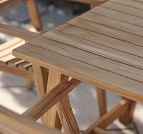 Looms Outdoor Möbel Pforzheim - Teak Gartenmöbel Keros Dining