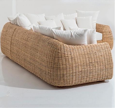 Looms Rattan Möbel Pforzheim - Rattan Ecksofa Mango indoor