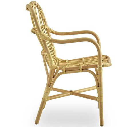Looms Rattan Möbel Pforzheim - Rattan Armstuhl Margret