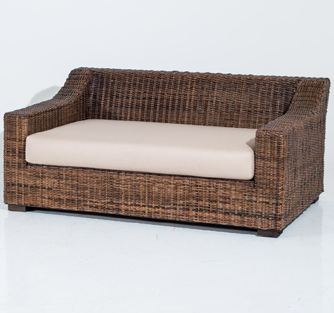 Looms Rattan Möbel Pforzheim - Rattan Schlafsofa Cartesio