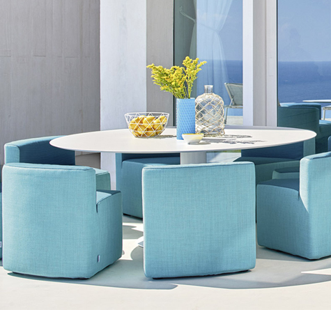Looms Design Gartenmöbel Pforzheim - Esstisch Big Casual Low