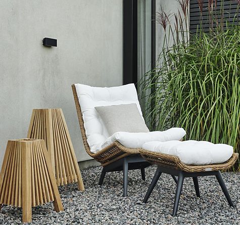 Looms Rattan Gartenmöbel Pforzheim - Rattan Lounger Covelo