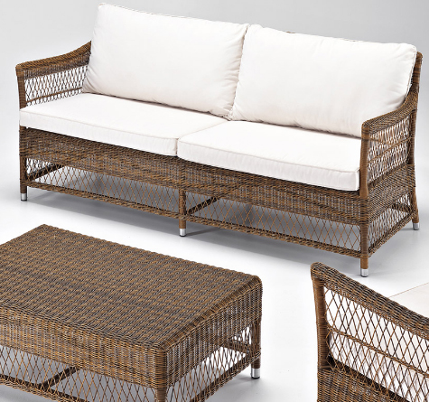 Looms Rattan Gartenmöbel Pforzheim - Rattan Loungemöbel Camille