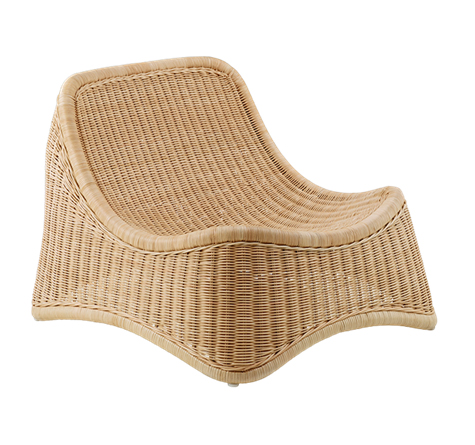 Looms Rattan Möbel Pforzheim - Rattan Lounger Chill indoor