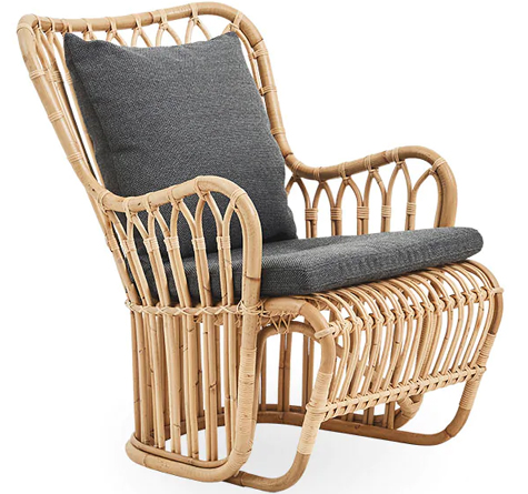 Looms Rattan Möbel Pforzheim -  Rattan Sessel Tulip indoor