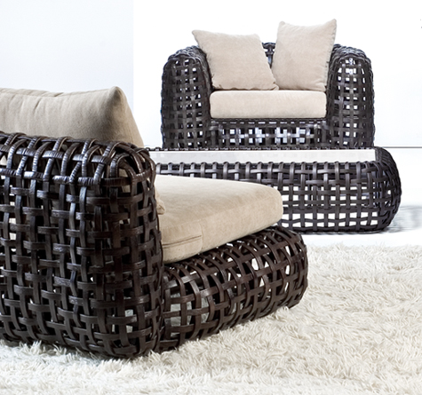 Looms Rattan Möbel Pforzheim - Rattan Sofa Matilda indoor