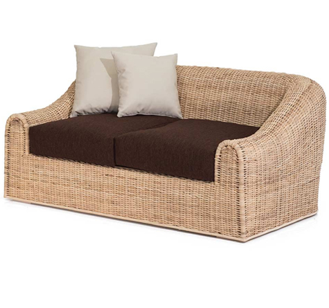 Looms Korbmöbel Pforzheim - Rattansofa Palatino indoor