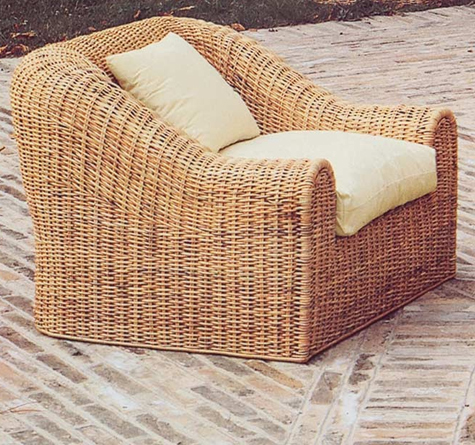 Looms Korbmöbel Pforzheim - Rattansofa Palatino indoor