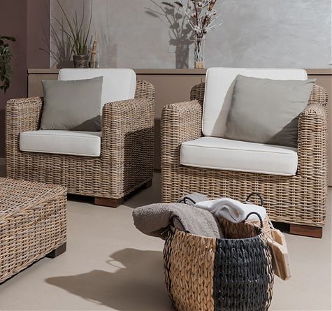 Looms Rattan Möbel Pforzheim - Rattan Sessel Cayman