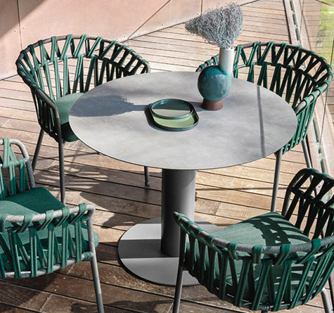 Looms Rattan Gartenmöbel Pforzheim - Esstisch outdoor Big