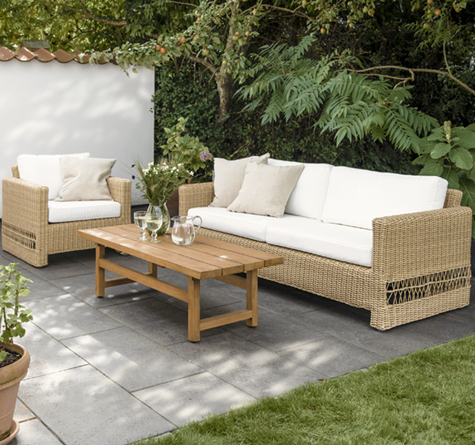 Looms Rattan Möbel Pforzheim - Rattan Lounge Carrie