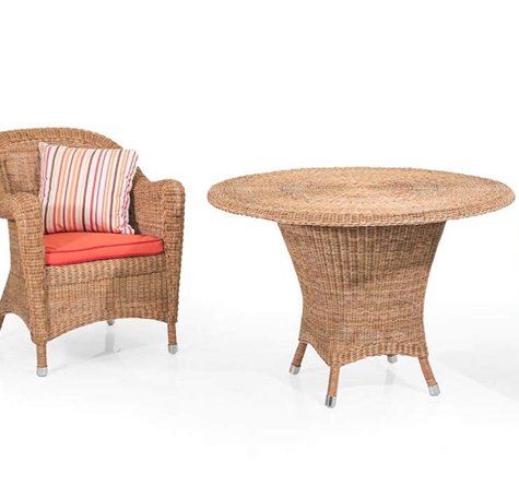 Looms Rattan Möbel Pforzheim - Rattan Esstisch Consueto indoor 