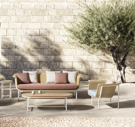 Looms Lloyd Loom Gartenmöbel Pforzheim - Loom Lounge Wicked outdoor