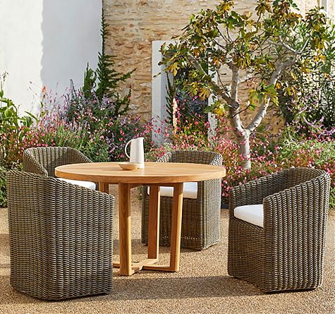 Looms Rattan Gartenmöbel Pforzheim - Rattan Dining Sessel Heritage