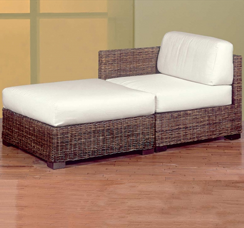 Looms Rattan Möbel Pforzheim - Rattan Ecksofa - Breton Module