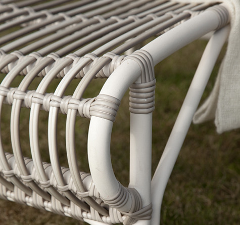 Looms Rattan Gartenmöbel Pforzheim - Sonnenliegen - Lucy Sunlounger