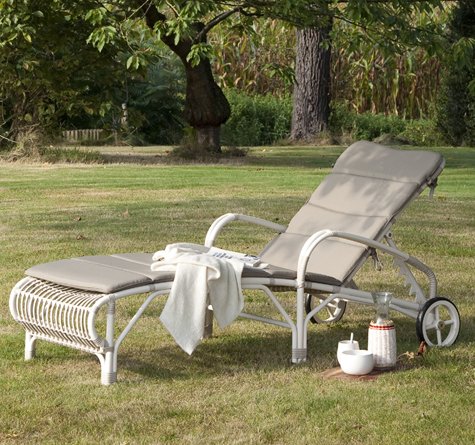 Looms Rattan Gartenmöbel Pforzheim - Sonnenliegen - Lucy Sunlounger